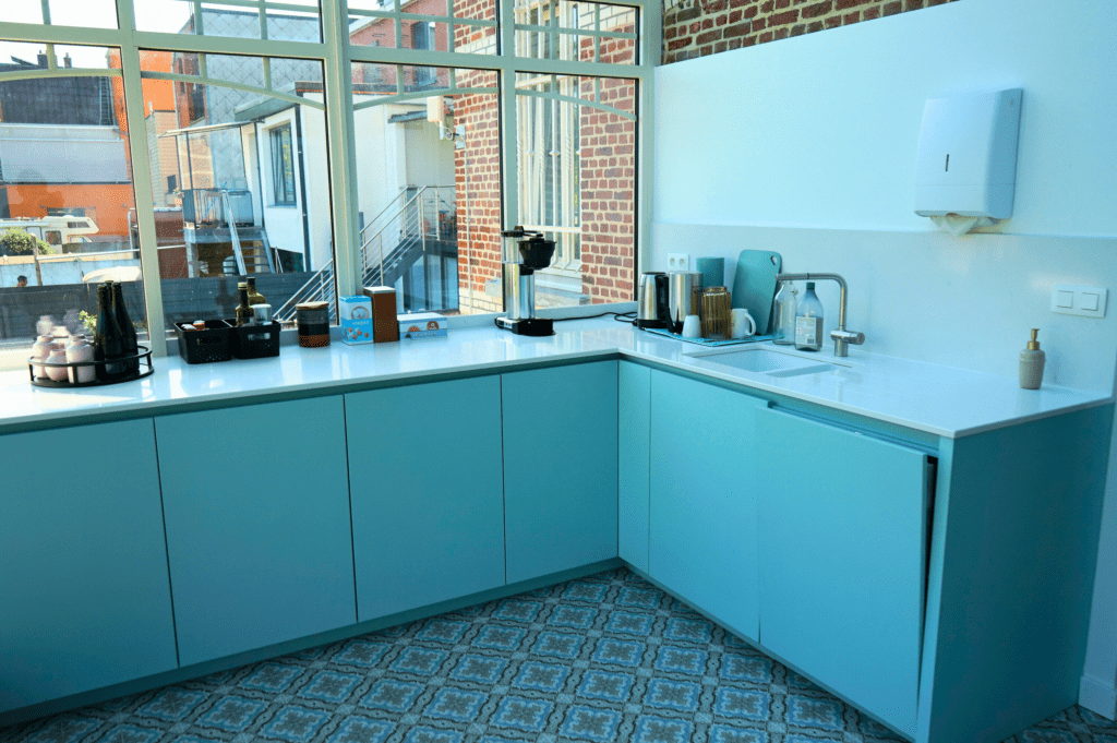 Een unieke keuken voor een het prachtige karakteristieke pand 'Villa Elise'.